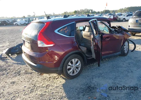 2013 Honda Cr-V Ex-L из США, поврежденный, VIN 5J6RM3H70DL022724